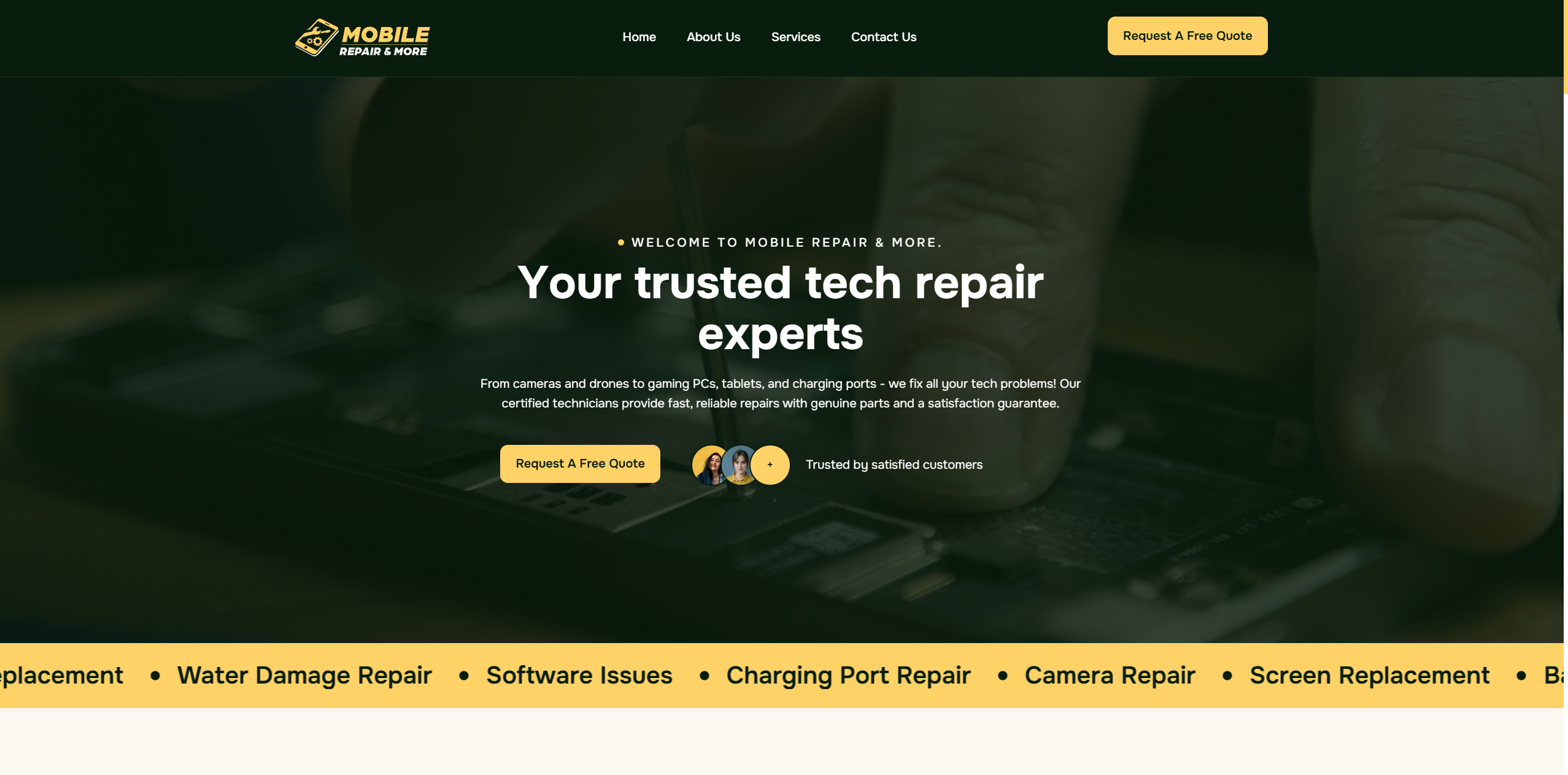 Digital Transformation for a Tech Service Powerhouse: Mobile Repair & More